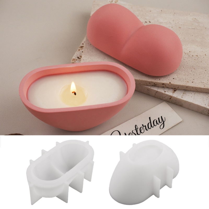 Candle Vessel Supplies - Stampo in silicone per barattolo di