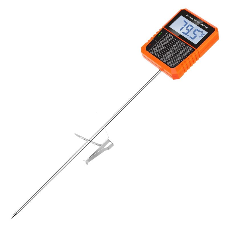 Digital Thermometer Probe - Termometro digitale Y42A-TP510 impermeabile con clip