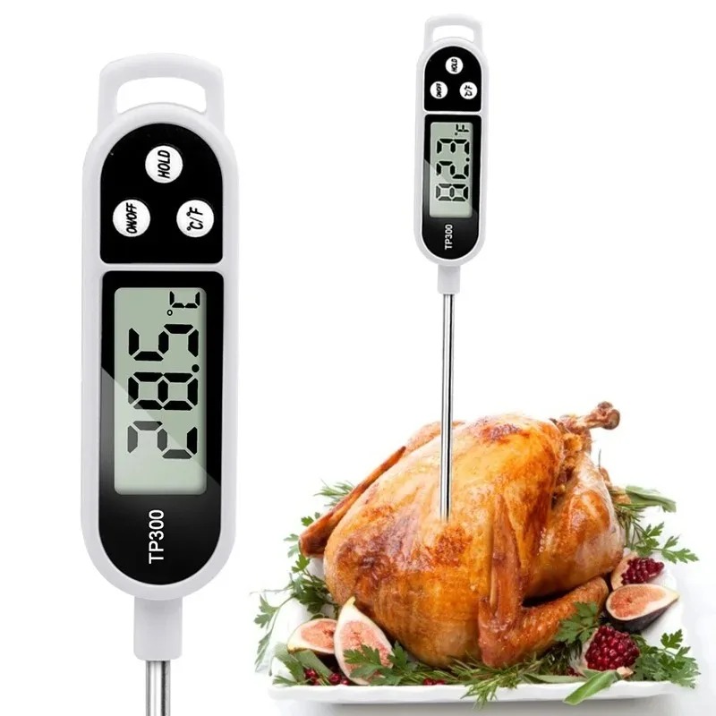 Digital Thermometer Probe - Sonda in acciaio inossidabile per cucinare