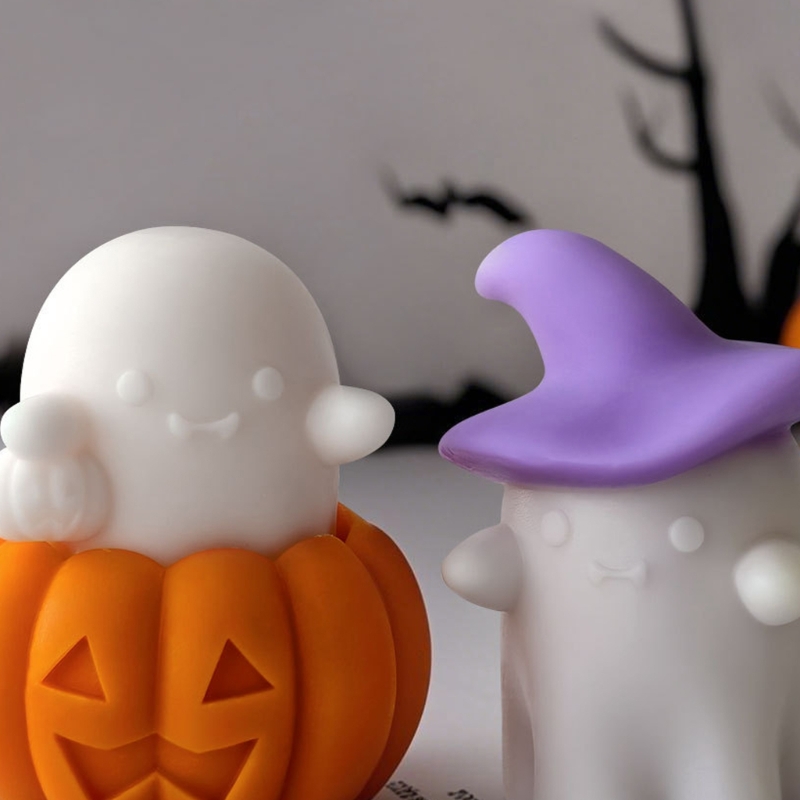 Candle Supplies For Sale - Supporti flessibili Inquietante forma zucca Spettri