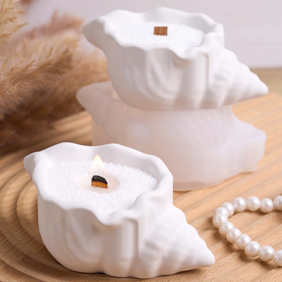 Conchiglia Barattolo di candel - Candle Supplies Jars recensione e prezzo