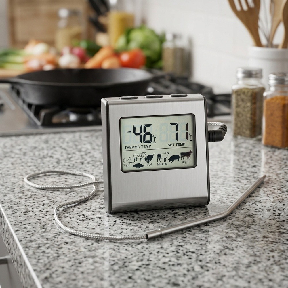 Termometro Digitale LCD per Ca - Digital Thermometer Probe recensione e prezzo