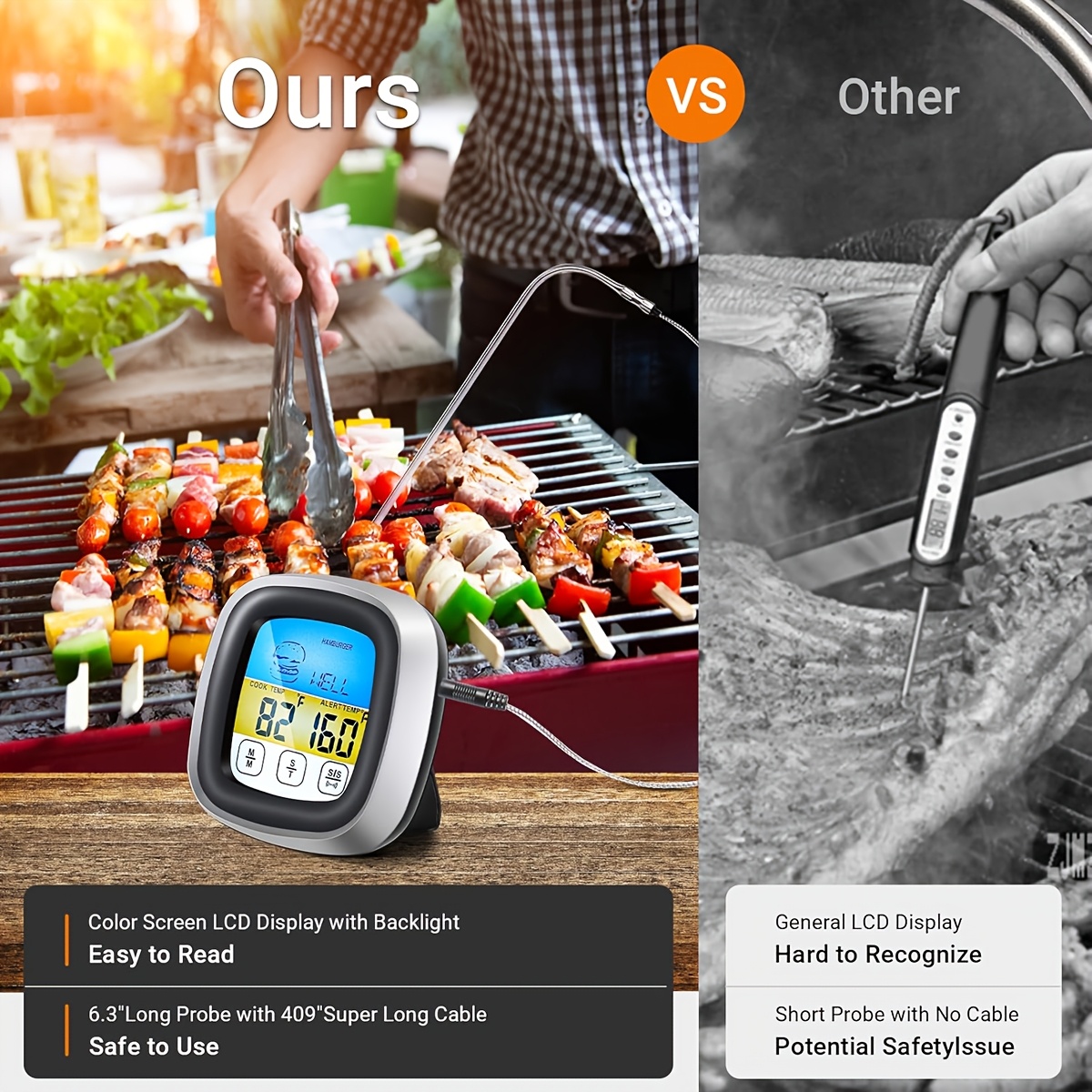 Termometro Digitale per Carne  - Digital Thermometer Probe recensione e prezzo