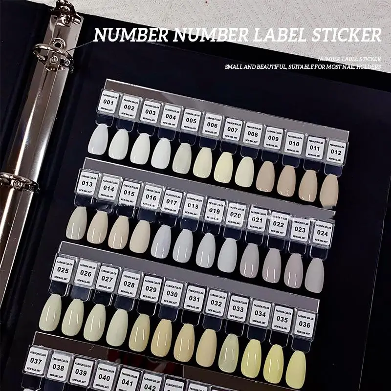 NO.1-240 Smalto per unghie Num - Sticker Label Template recensione e prezzo