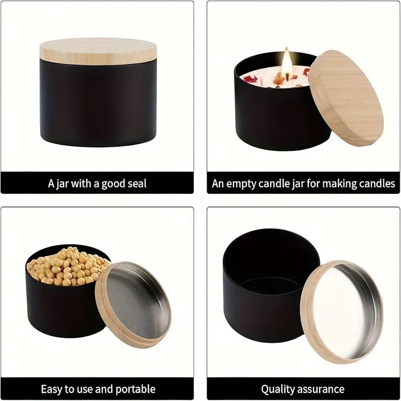 Barattolo di candela bianco/ne - Candle Vessel Supplies recensione e prezzo