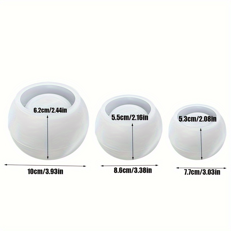 Set di 3 Stampi in Silicone pe - Candle Supplies Jars recensione e prezzo
